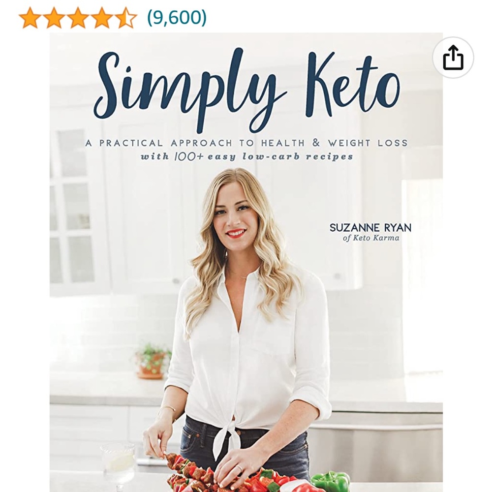 Simply Keto cookbook - never opened